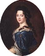 Pierre Mignard Portrait of Marie-Therese de Bourbon, princesse de Conti France oil painting artist